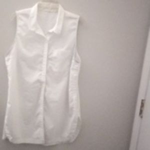 Athleta Sleeveless White Tunic